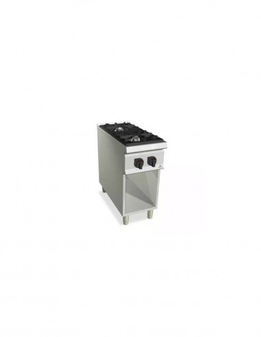 Cocina BERTOS de gas 2 fuegos G9F2M