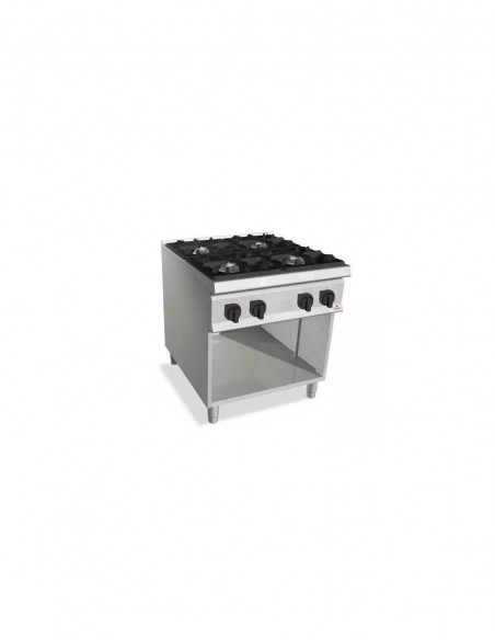 Cocina BERTOS de gas 4 fuegos G9F4M