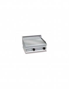 Plancha fry-top BERTOS 800 acero rectificado eléctrica - placa lisa