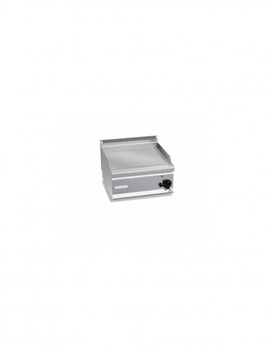 Plancha fry-top BERTOS 600 cromo duro a gas - placa lisa