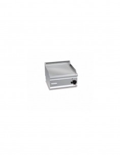 Plancha fry-top BERTOS 600 acero rectificado eléctrica - placa lisa/acanalada