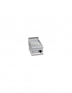 Plancha fry-top BERTOS 400 acero rectificado eléctrica - placa lisa