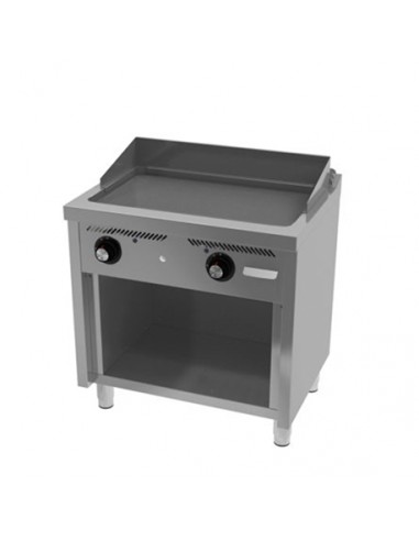 Fry-top a gas Serie 600 FT6008E