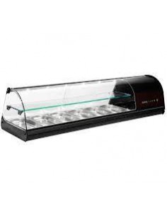 Vitrina refrigerada sobremostrador 6 GN Dos Pisos V26 Sayl 2