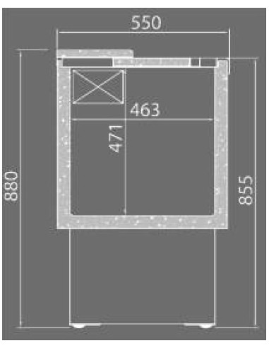 Botellero Infrico Mod. EFP 1500 II