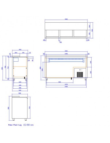 Botellero Edenox Mod. EB-150-I