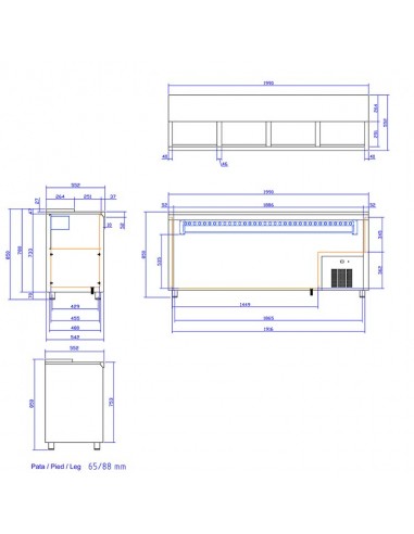 Botellero Edenox Mod. EB-200-I