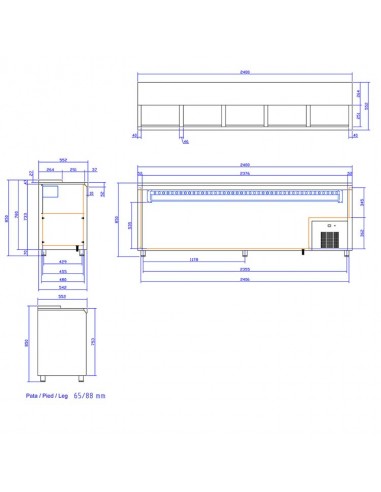 Botellero Edenox Mod. EB-250-I