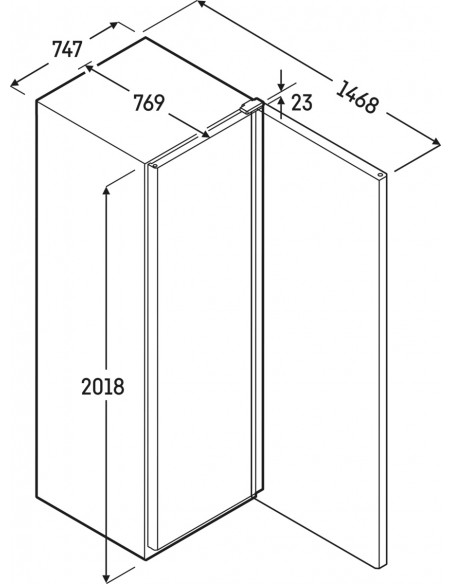 Congelador vertical Liebherr Mod. FFFCVG 6501