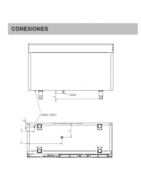 Mesa refrigerada Infrico Mod. BMPP 1500 II