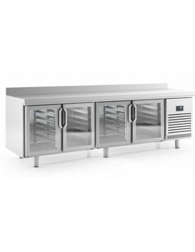 Mesa refrigerada Infrico Mod. BMPP 2500 CR, puertas cristal