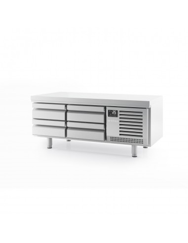 Mesa refrigerada Infrico Mod. MSG 1400, baja altura