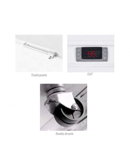 Arcon Ultracongelacion Masquefrio Mod. ELVT 150