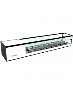 Vitrina de tapas refrigerada Movilfrit mod. CUB 8 2P, 2...