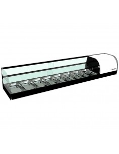 Vitrina de tapas refrigerada Movilfrit mod. IRON 8 2P, 2...
