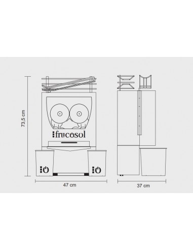 Exprimidor automatico Frucosol mod. F50