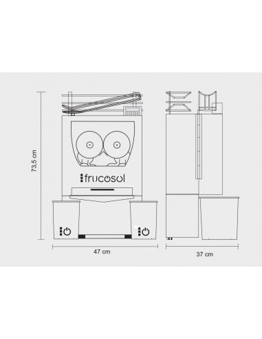 Exprimidor automatico Frucosol mod. F50C