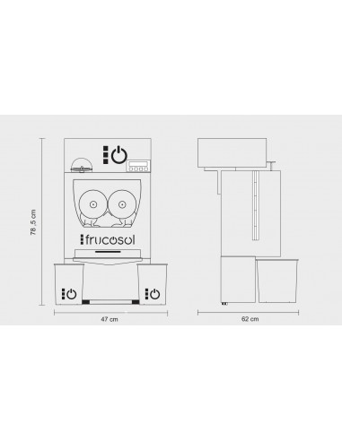 Exprimidor automatico Frucosol mod. F50AC