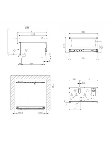 Horno Unox mod. ELENA XFT183, electrico