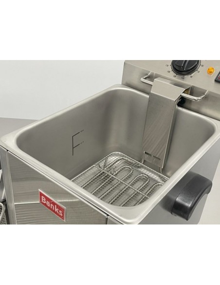 Freidora Banks mod. FET8, electrica con grifo