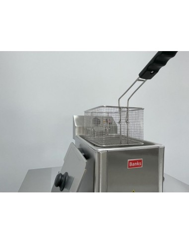 Freidora Banks mod. FET8, electrica con grifo