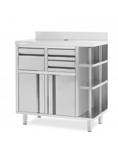 Mueble cafetero Infrico Mod. MCAF 1000 CI, cuerpo a...