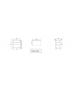 Mueble estateria Infrico Mod. ME 60/1000 2