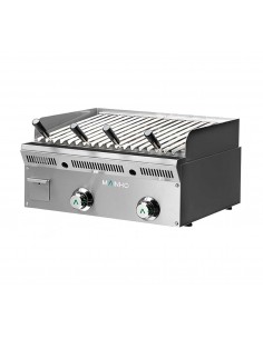 Barbacoa Mainho Mod. ELBI-62GN, rejilla de acero...