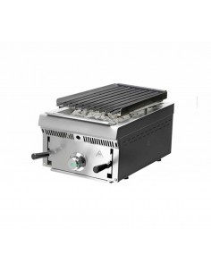 Barbacoa piedra volcanica Mainho Mod. PB-30, rejilla de...