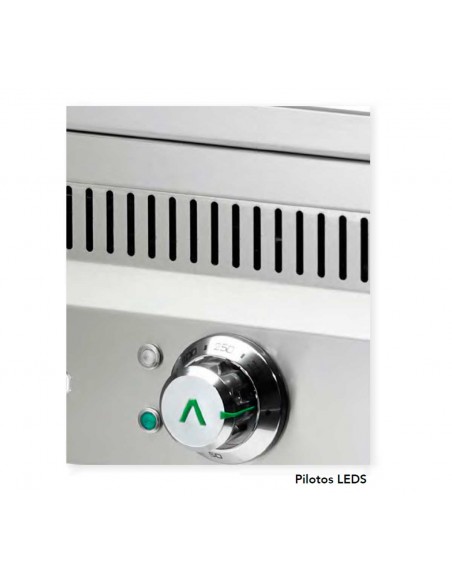 Fry-top de acero rectificado Mainho Mod.PL-60ET, electrica