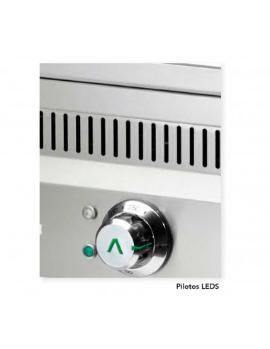 Fry-top de acero rectificado Mainho...