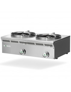 Paellero doble Mainho Mod. ELPA-82G, a gas