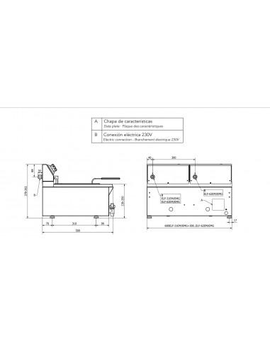 Cocina de induccion Mainho Mod. ELI-41EM