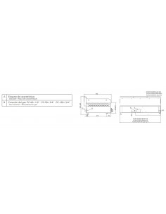 Fry-top de Cromo duro Mainho Mod. PC-60N, a gas 2