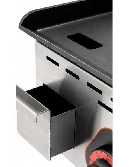 Plancha de Acero pavonado Mainho Mod. ECOEM-45PV UNI, electrica