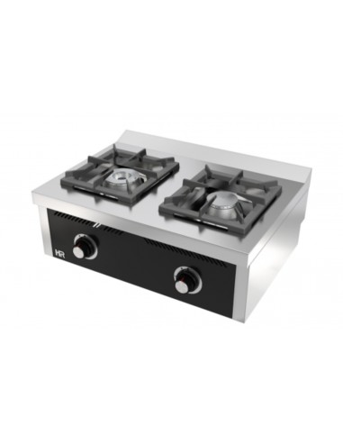 Cocina de sobremesa 2 fuegos Fainca Hr Mod. C2F600S, a gas
