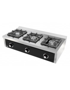 Cocina de sobremesa 3 fuegos Fainca Hr Mod. C3F600S, a gas
