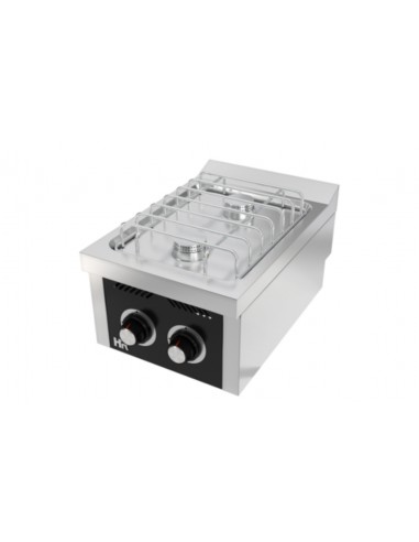 Cocina de sobremesa 2 fuegos Fainca Hr Mod. CB2F600S, a gas