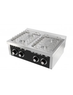 Cocina de sobremesa 4 fuegos Fainca Hr Mod. CB4F600S, a gas