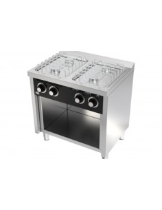 Cocina con estante 4 fuegos Fainca Hr Mod. CB4F600E, a gas