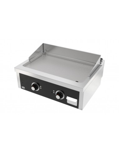 Fry-top sobremesa de acero rectificado Fainca Hr Mod. FTE6008S, electrico