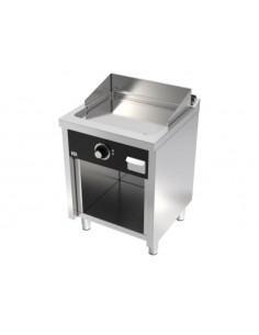 Fry-top con estante de cromo duro Fainca Hr Mod....