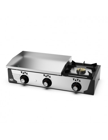 Plancha de cromo duro con fogon Fainca Hr Mod. PLC6100CRF, a gas