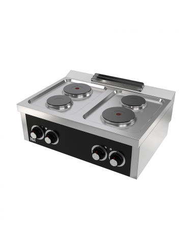 Cocina de sobremesa 4 placas Fainca Hr Mod. CE4P600S, electrica