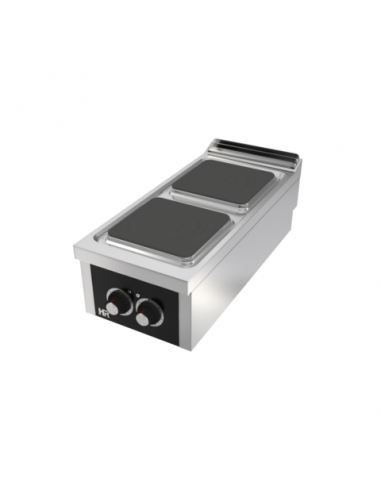 Cocina 2 placas de sobremesa Fainca Hr Mod. CE2P900S, electrica