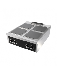 Cocina 4 placas de sobremesa Fainca Hr Mod. CE4P900S,...