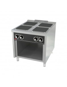 Cocina 4 placas con estante Fainca Hr Mod. CE4P900E,...