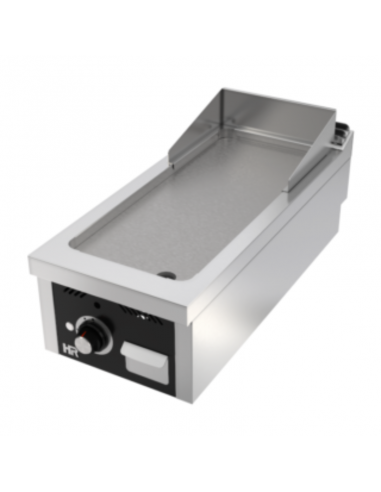 Fry-top de acero rectificado robremesa Fainca Hr. Mod. FT9004S, a gas