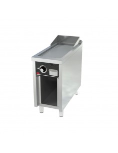 Fry-top de acero rectificado con estante Fainca Hr. Mod....
