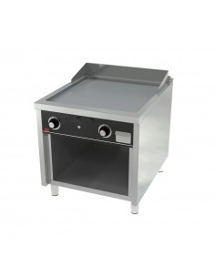 Fry-top de acero rectificado con estante Fainca Hr. Mod....